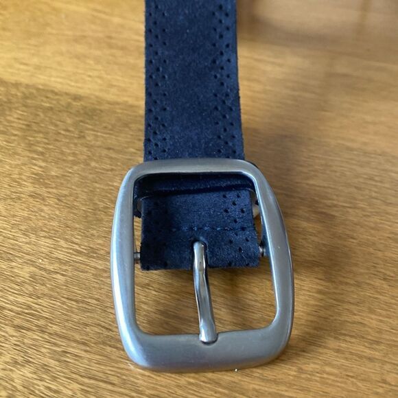 hugo boss suede belt